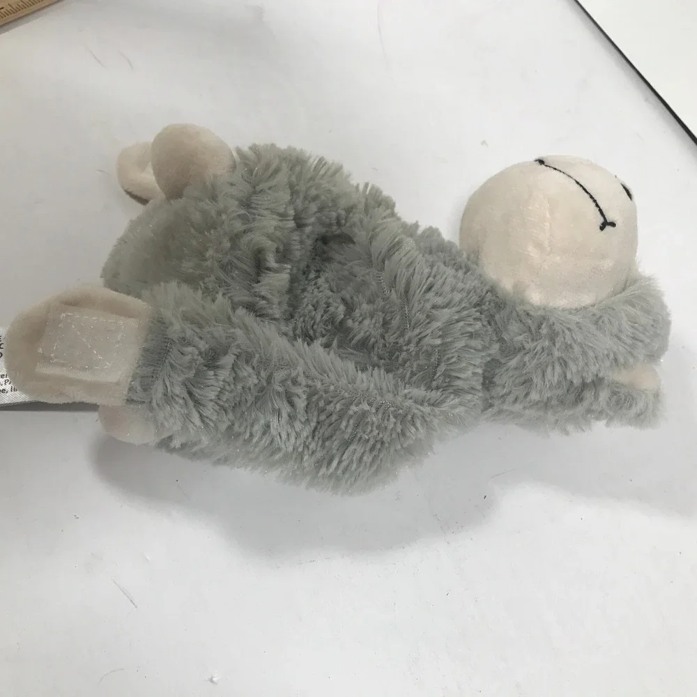 Warmies Microwavable Sloth Plush Lavender Scented Gray Heatable Stuffed Animal